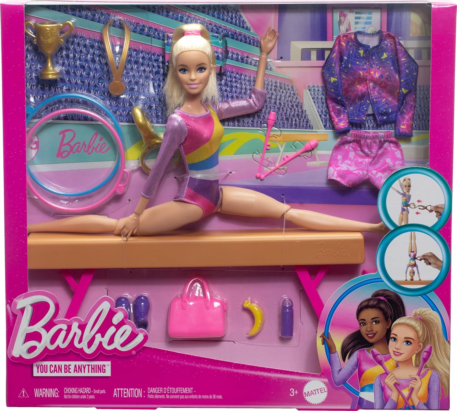 Кукла Гимнастка Barbie вид 2