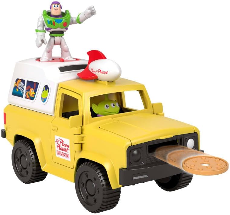 Игровой набор Disney And Pixar Toy Story Pizza Planet Truck с фигурками  вид 1