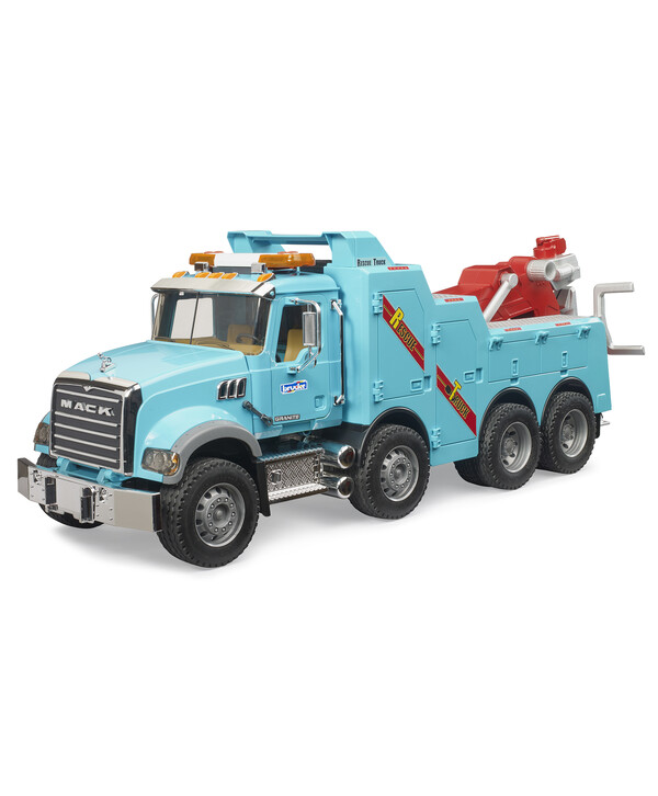 Эвакуатор Mack Granite со световыми эффектами Bruder вид 1