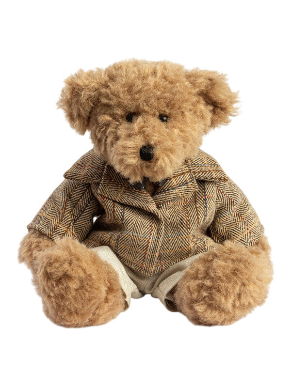 Мягкая игрушка Мишка в коричневом пиджаке, 21 см Gulliver baby вид 1