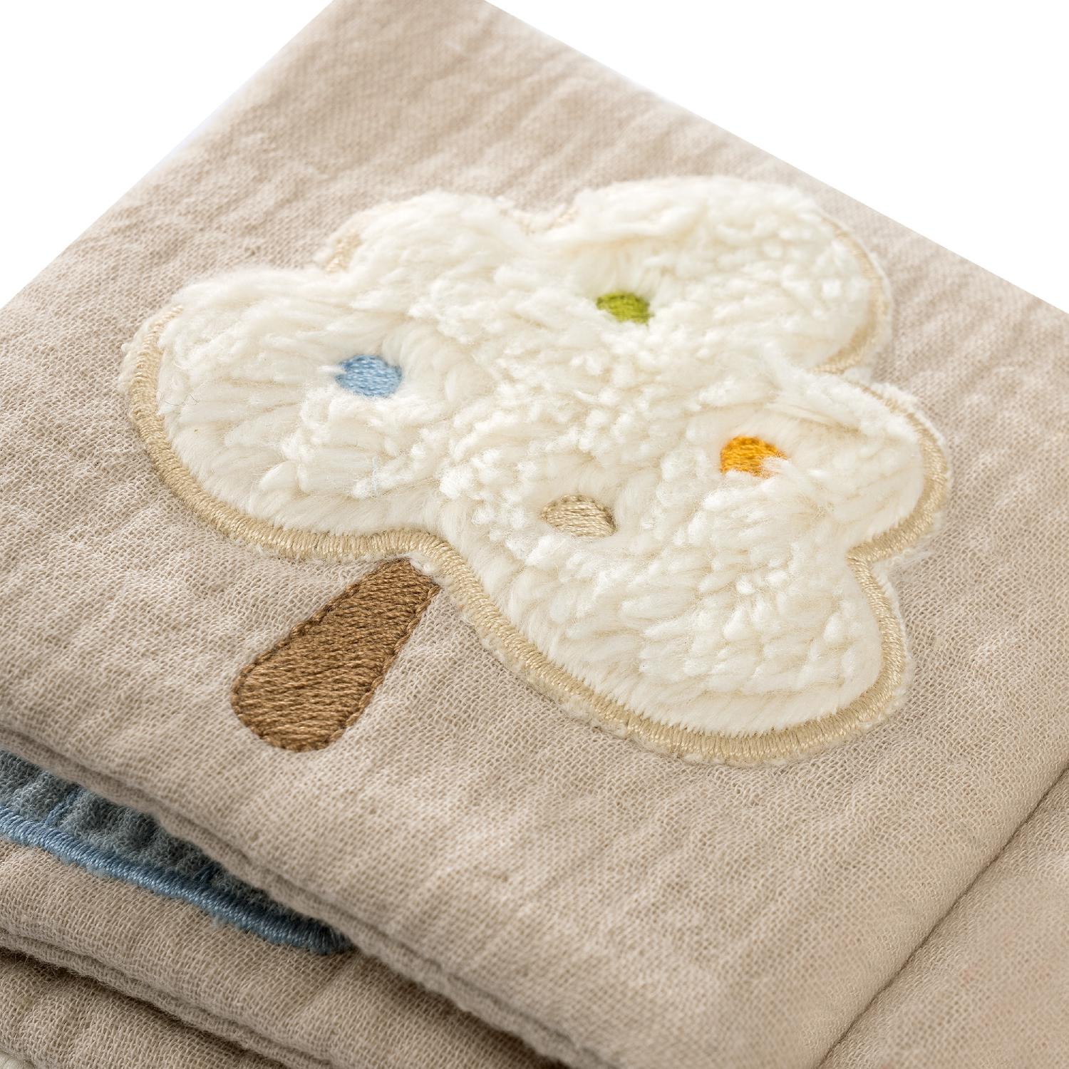 Мягкая игрушка-книжка с подвесом Овечка Fehn вид 2