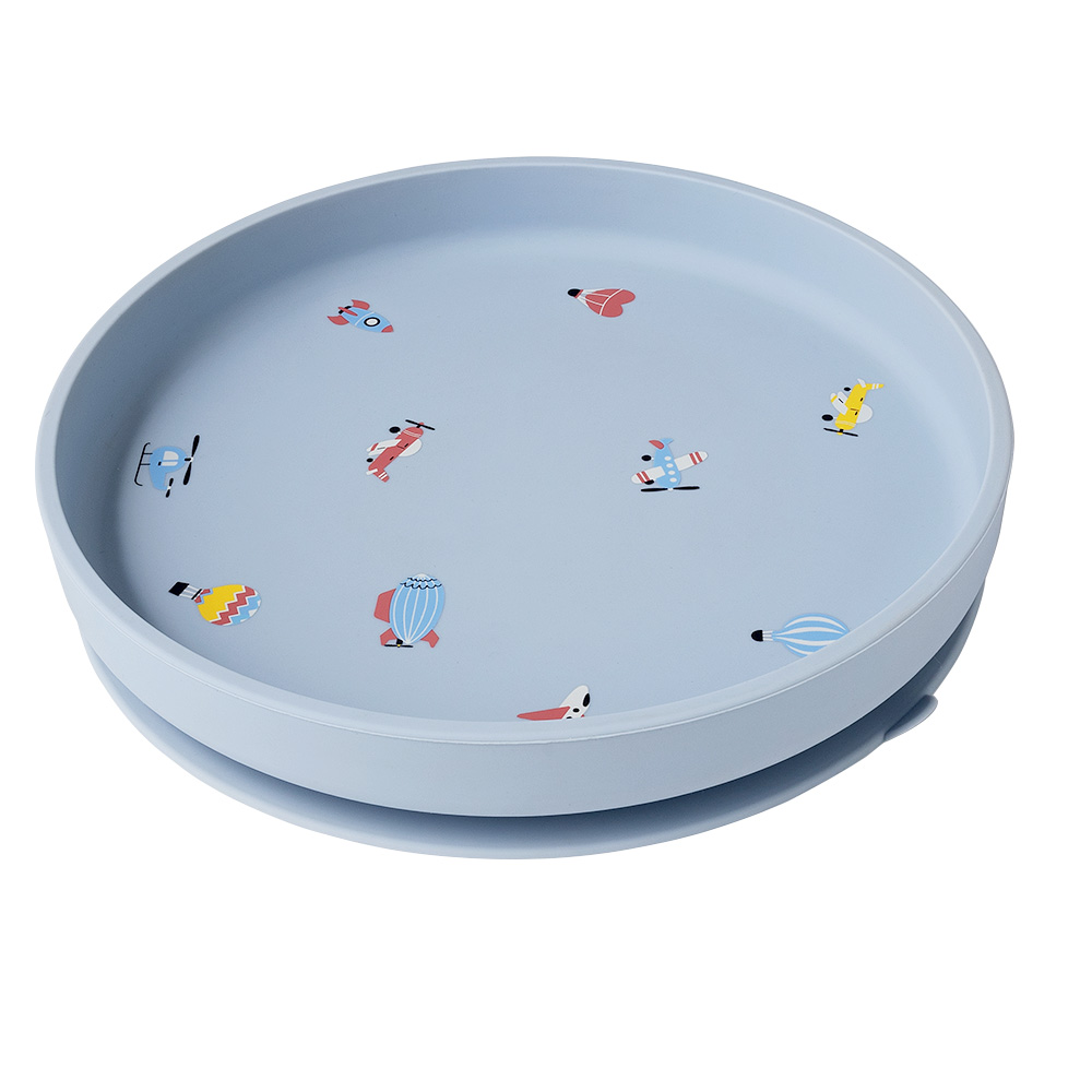 Силиконовая тарелка на присоске Fehn вид 1