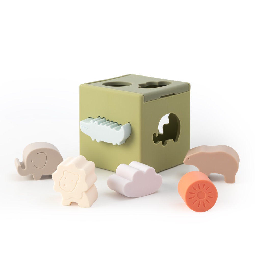 Игрушка-сортер зверята Fehn вид 1