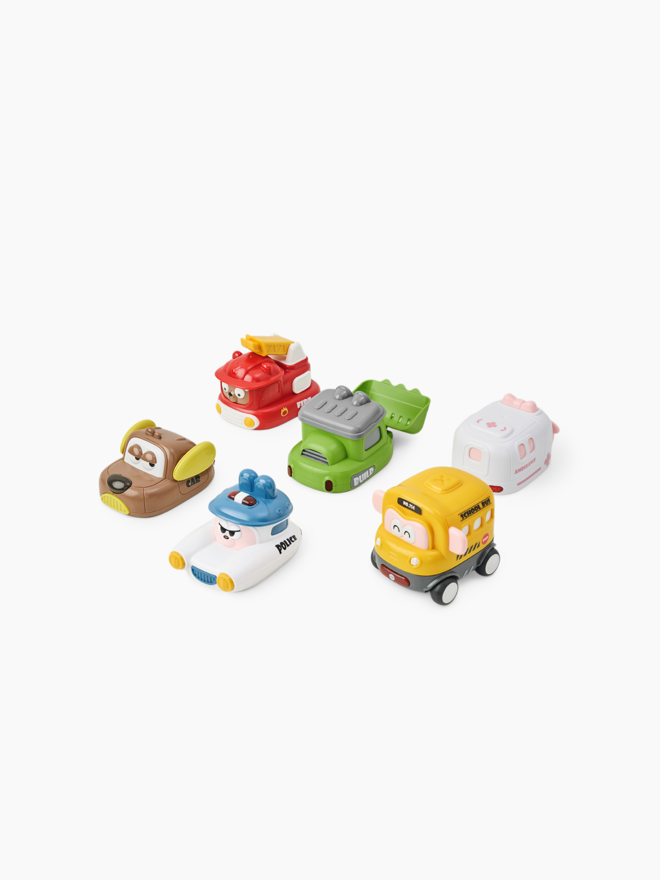 Набор игрушек Magnetic cars Happy Baby вид 1