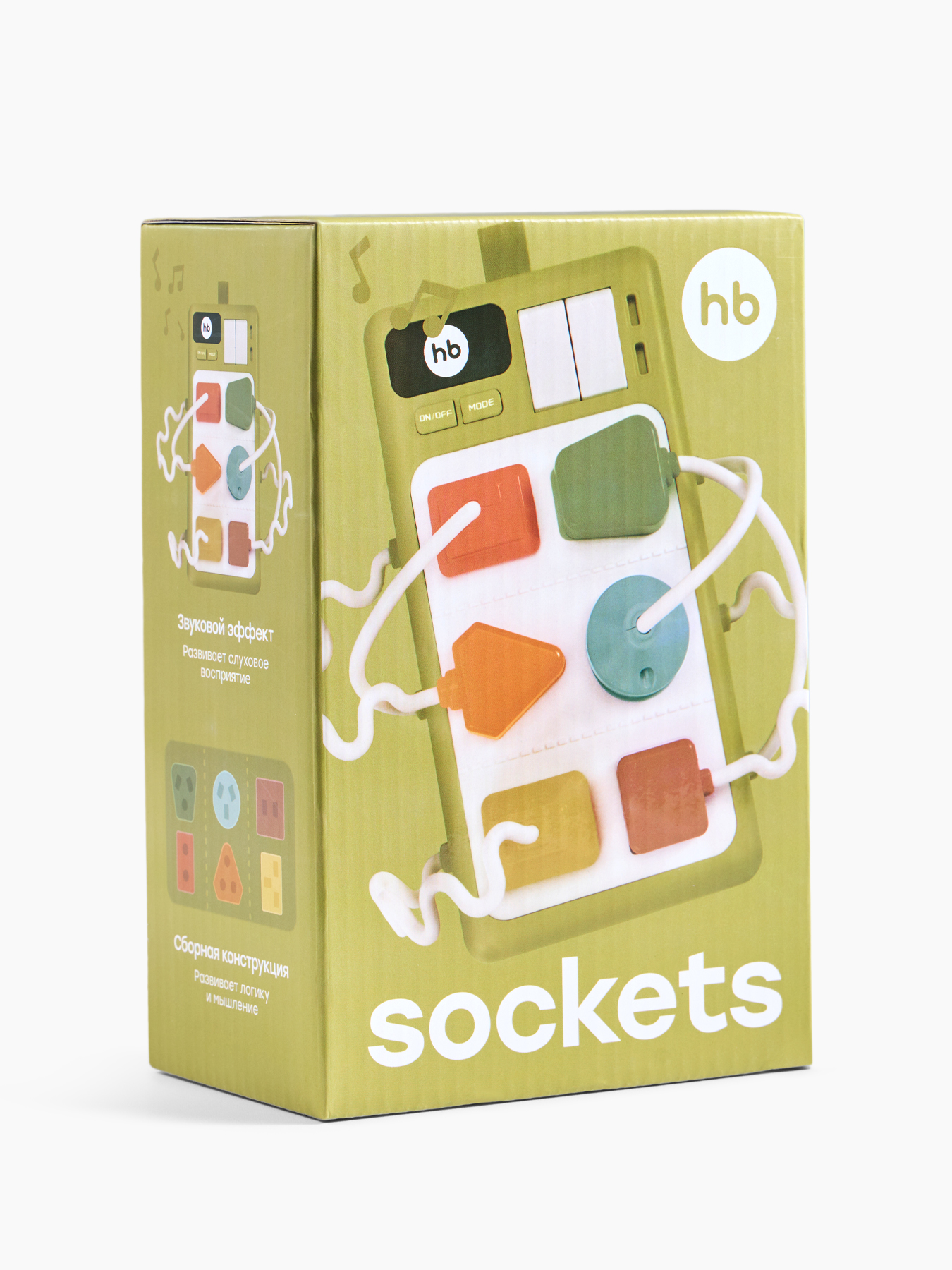 Игрушка развивающая Sockets Happy Baby вид 2