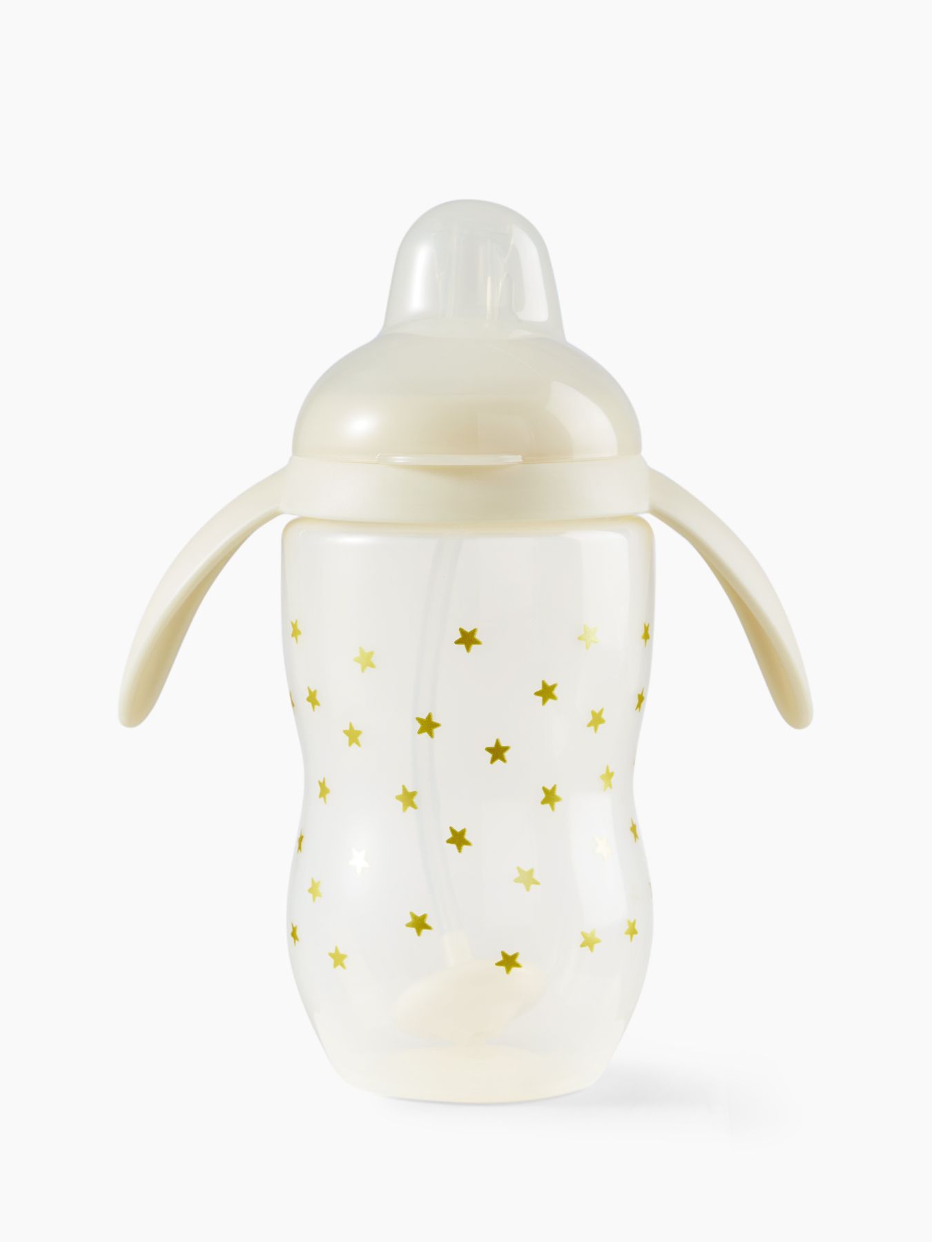 Поильник с трубочкой и ручками 360мл. Happy Baby вид 1