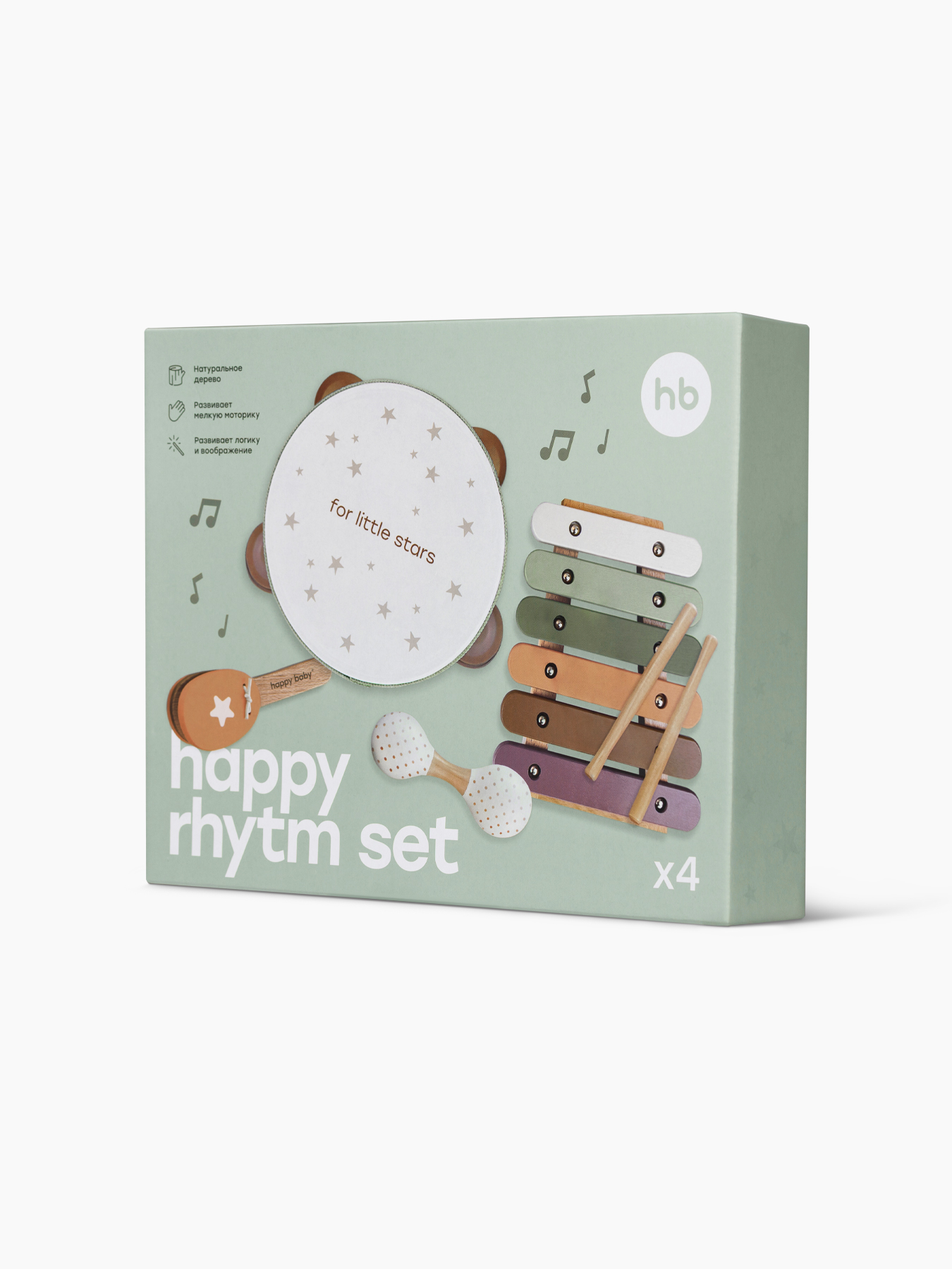 Игровой набор музыкальных инструментов Happy Baby вид 2