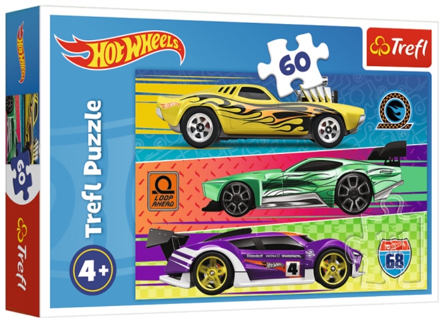 60 дет. Это Hot Wheels Trefl вид 1