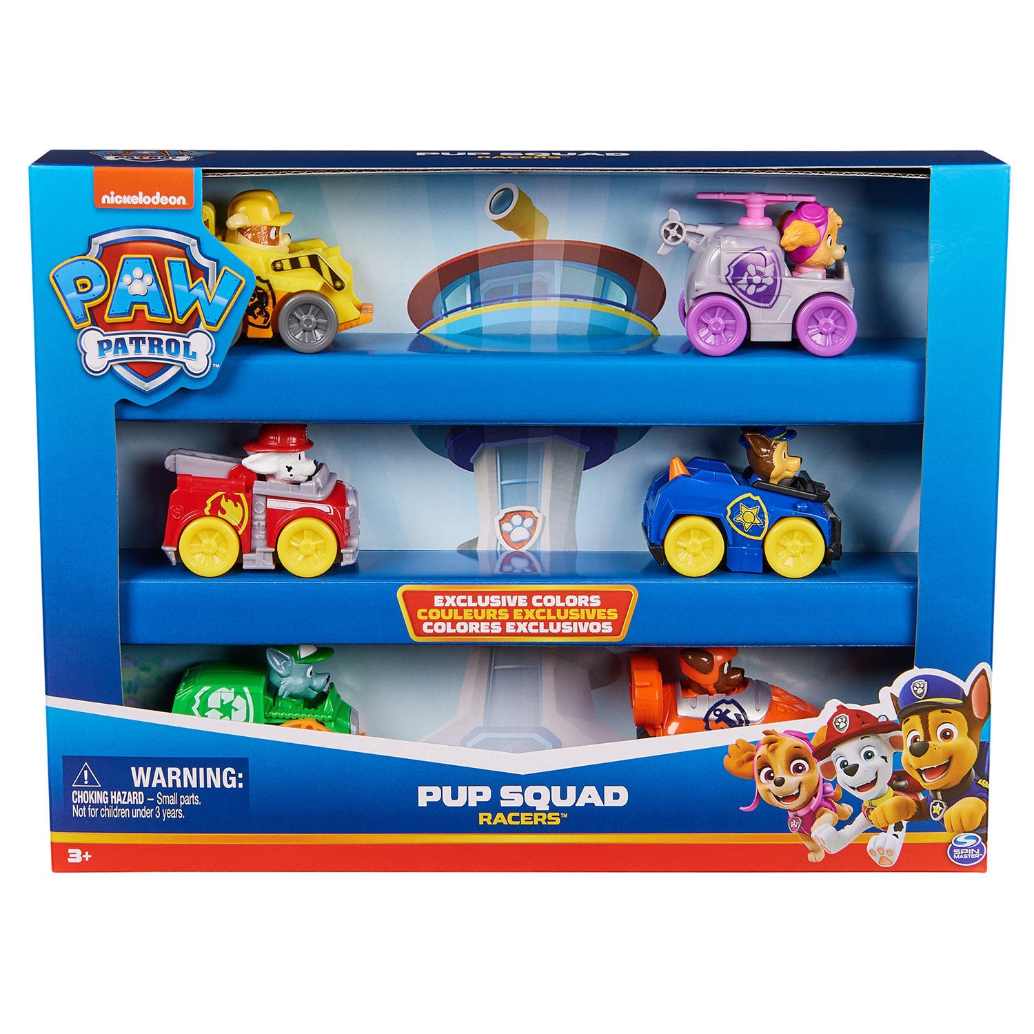 Игровой набор 6 машинок Paw patrol вид 1
